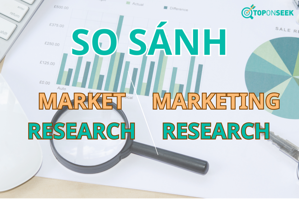 So sánh giữa Market Research và Marketing Research