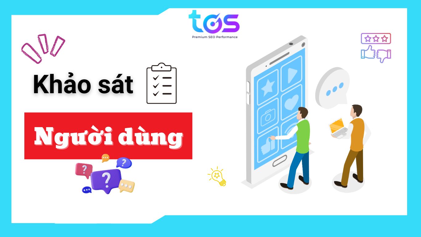 Khảo sát trực tuyến để thấy dữ liệu cho quá trình tối ưu