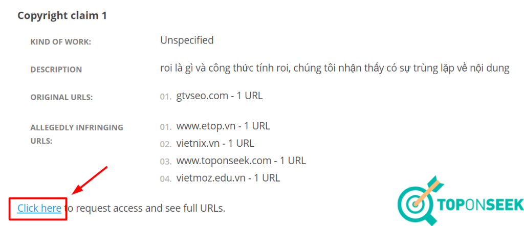 Cách Phát Hiện Nội Dung Bị Báo Cáo Bản Quyền Google