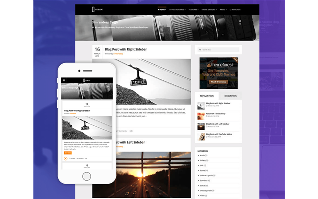 Theme WordPress: GoBlog