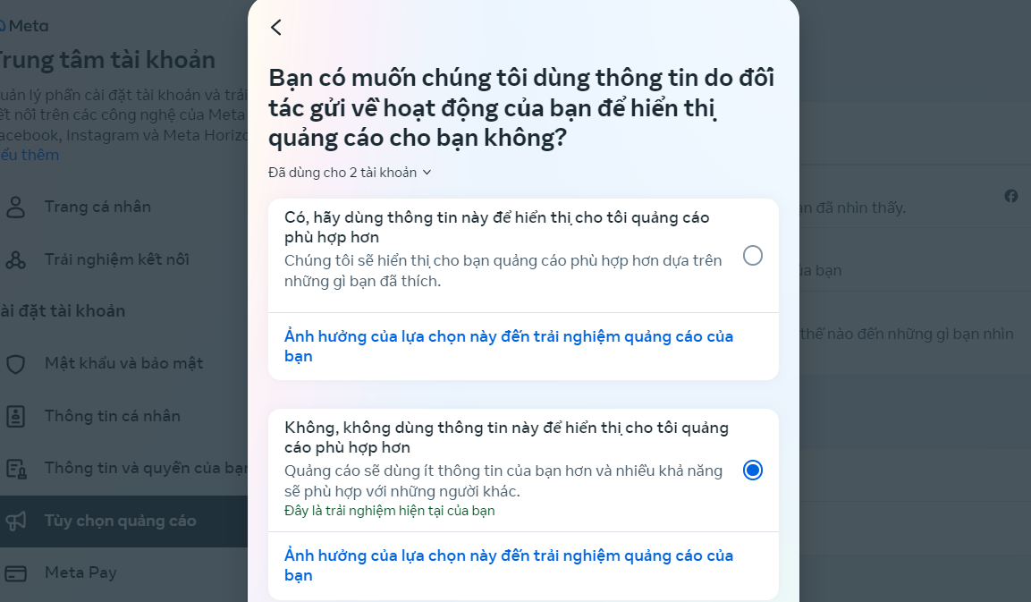 Hạn chế thói quen lướt web để chặn quảng cáo