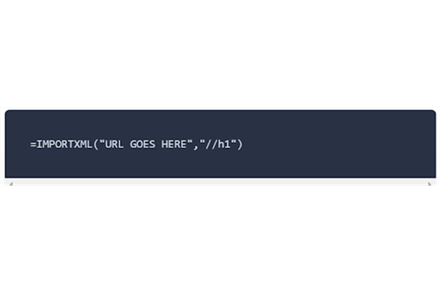 Sử dụng hàm IMPORTXML trong Google sheet để tối ưu SEO