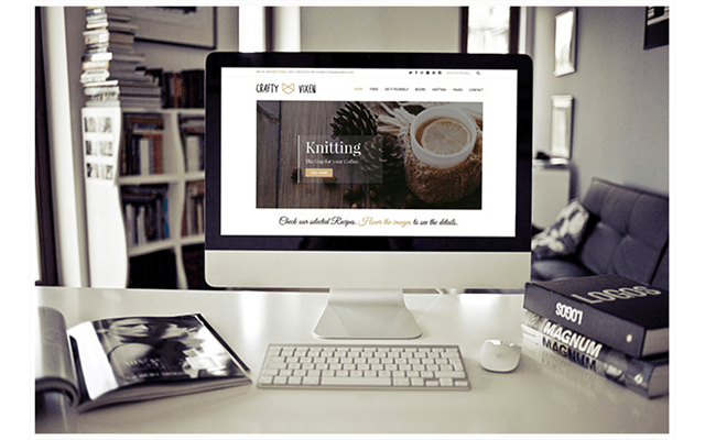 Theme WordPress: Vixen Blog