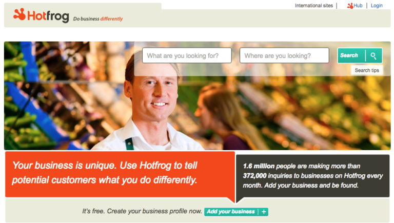Web Directories: HotFrog