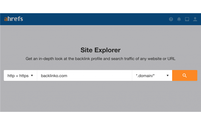 Backlink Profile từ Ahref