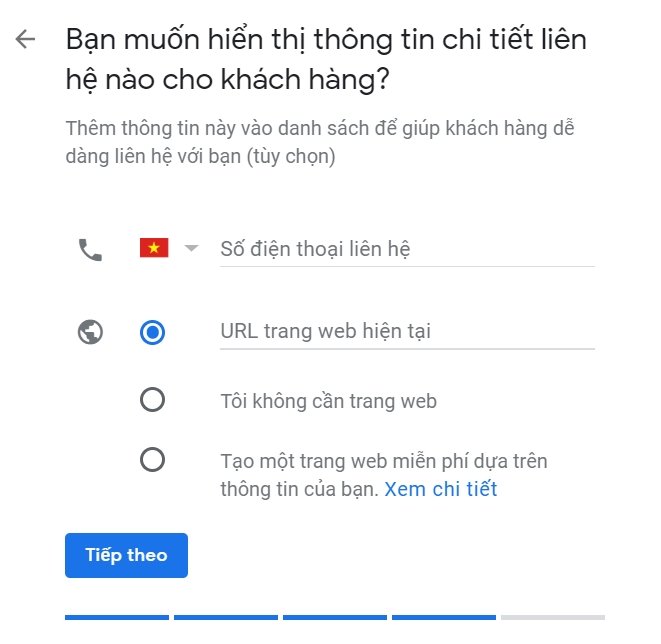 buoc 7 hien thi thong tin lien lac