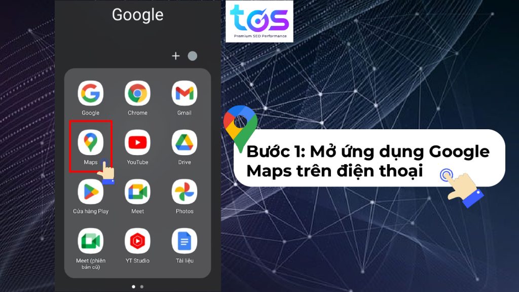 Cách chỉnh sửa địa điểm trên Google Maps bằng điện thoại bước 1