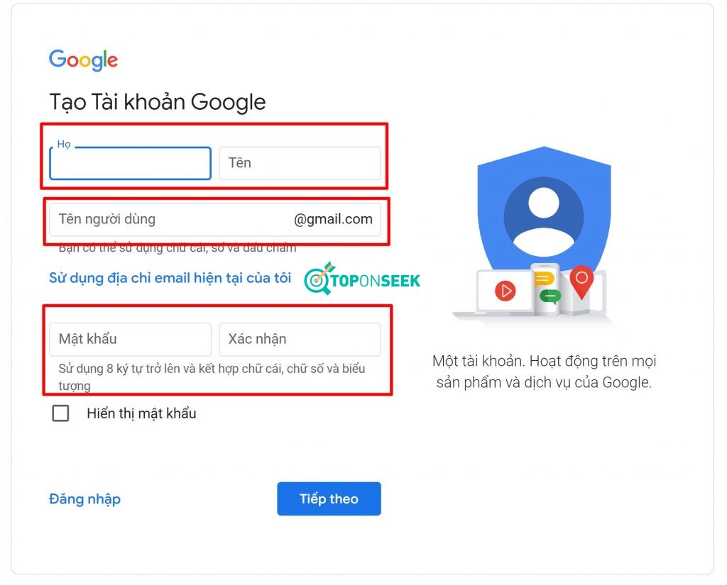 Cách Tạo Gmail không cần xác minh số điện thoại