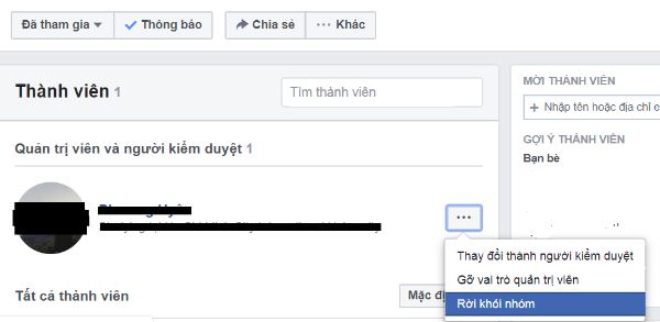 Cách xóa nhóm Facebook trên máy tính/ laptop nhanh nhất