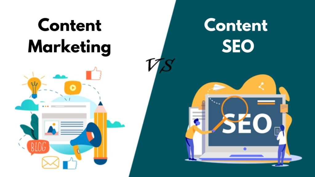 Content bao gồm content marketing và content SEO