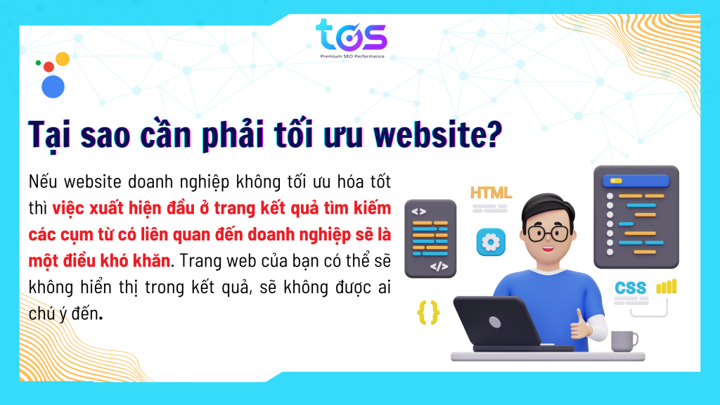 Nhiều doanh nghiệp lựa chọn thực hiện tối ưu website vì đây là điều cần thiết