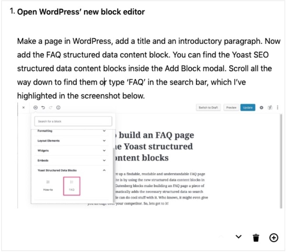 dien noi dung vao howto block