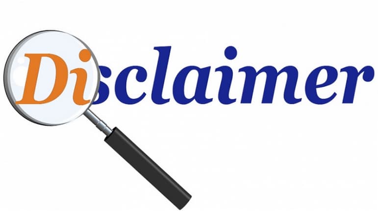 Disclaimer giúp website tránh khỏi trách nhiệm pháp lý về nội dung sai lệch