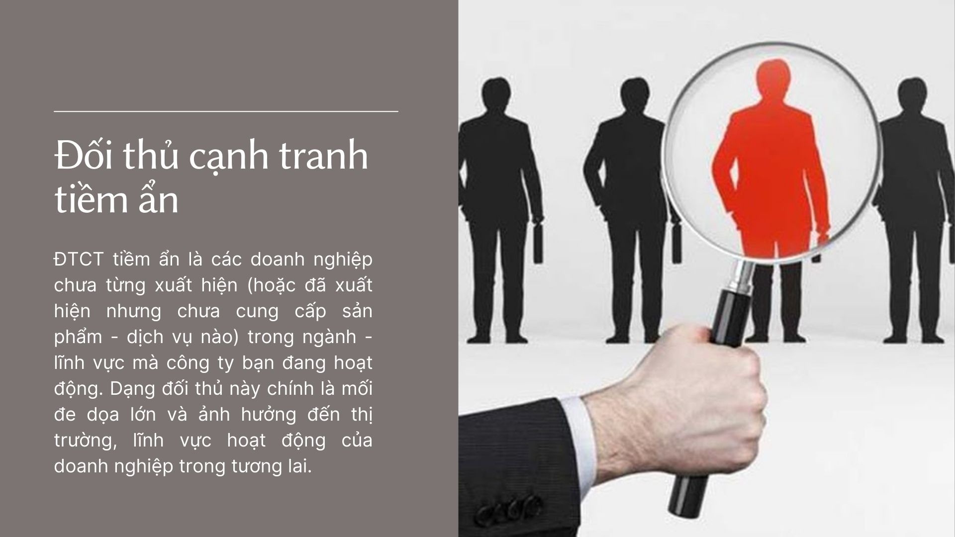 Đối thủ cạnh tranh tiềm ẩn là gì?