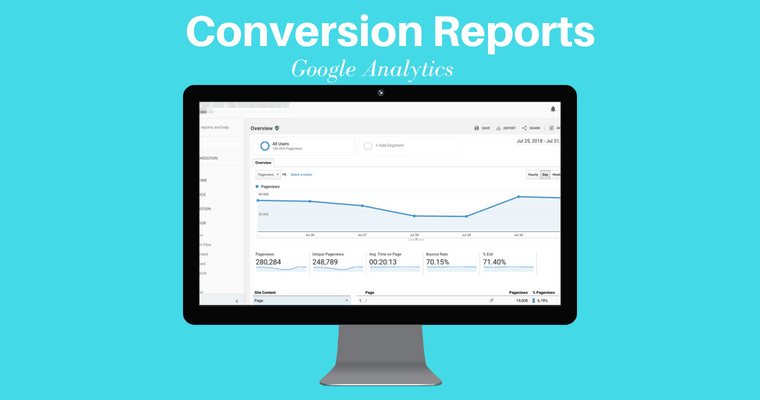 Báo cáo chuyển đổi trên Google Analytics 