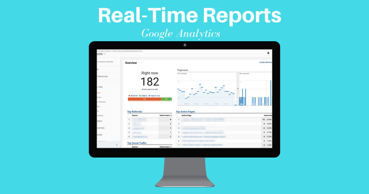 Cách sử dụng GA: Bản báo cáo thời gian thực