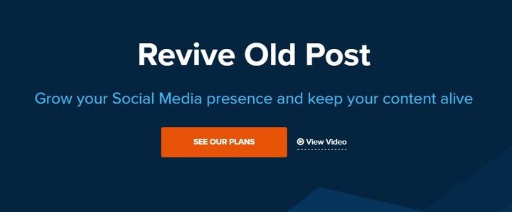 Plugin WordPress - Revive Old Post