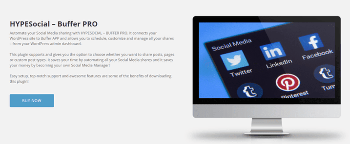 plugin wordpress Buffer HYPESocial