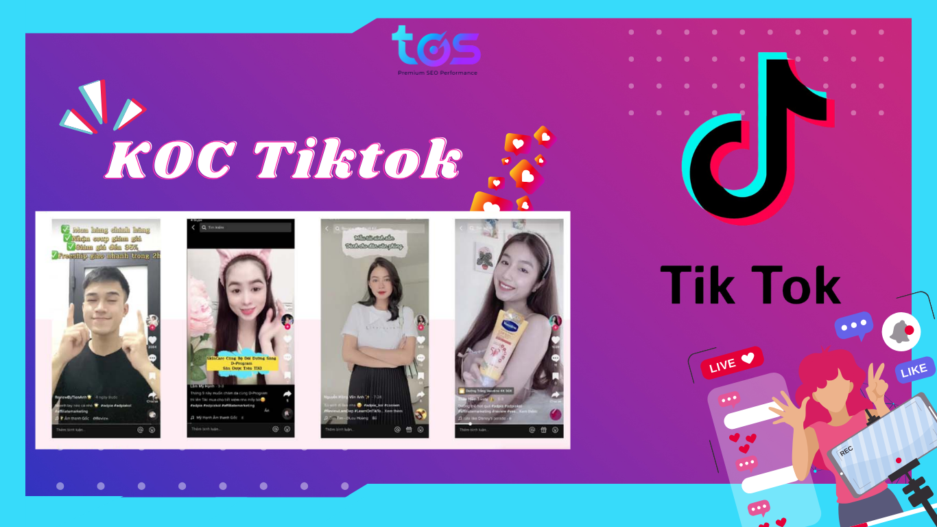 Tiếp thị KOC ở nền tảng TikTok