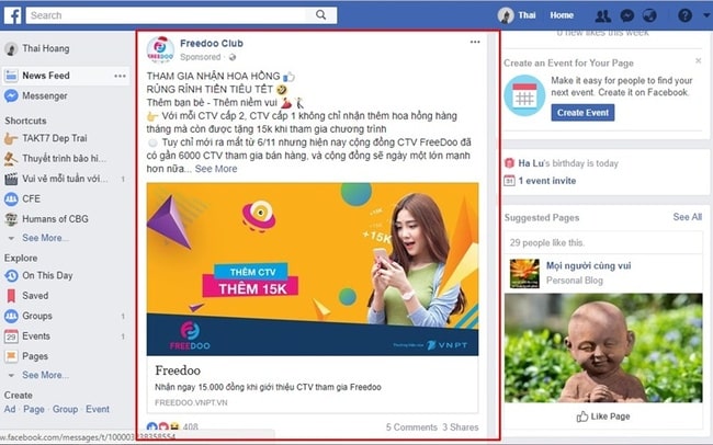 Quảng cáo Facebook Ads