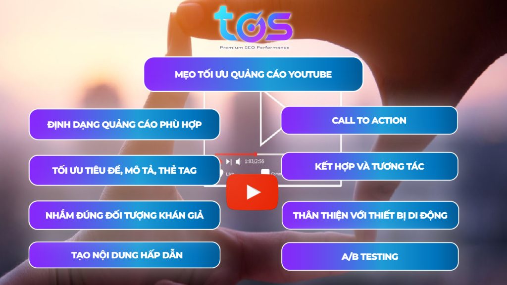 Mẹo tối ưu quảng cáo trên Youtube