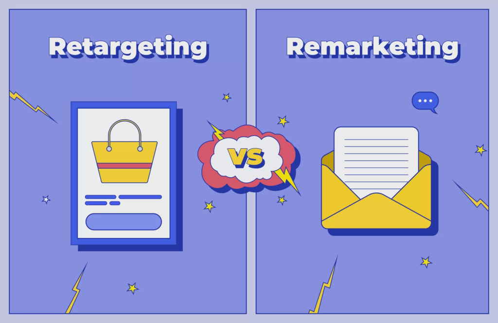 Retargeting và Remarketing có sự khác biệt