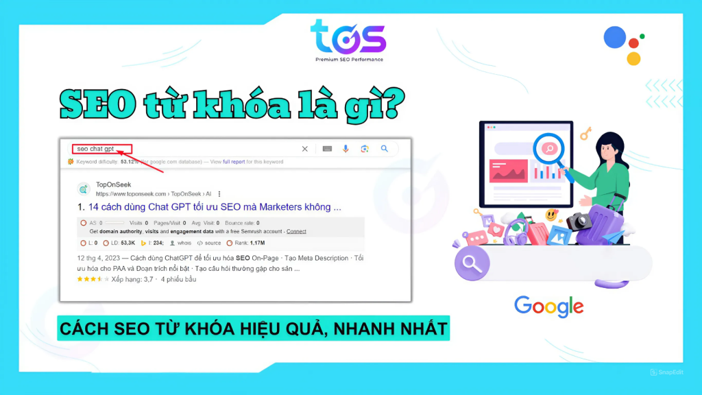 SEO từ khóa là gì? Dịch vụ SEO từ khóa Top Google