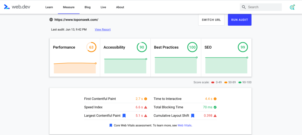 Chuẩn SEO Audit từ Google