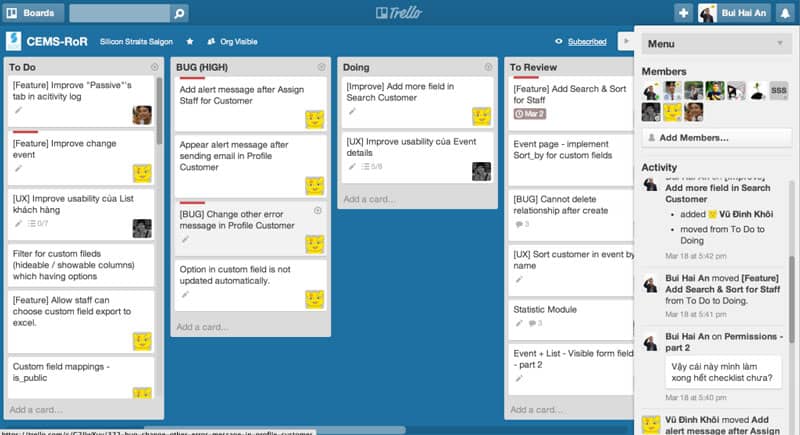 Trello là Digital Marketing Tool giúp quản lý các dự án hiệu quả