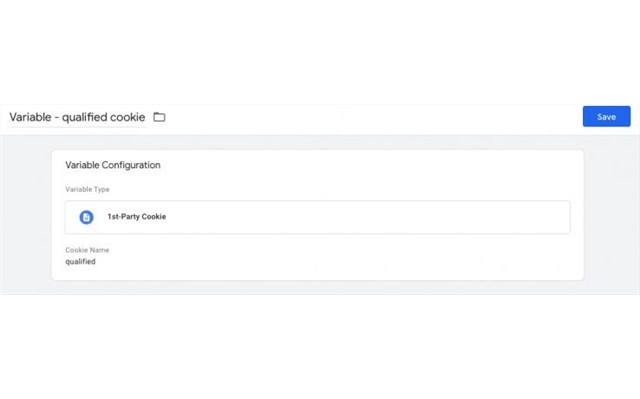 Setup tracking GTM