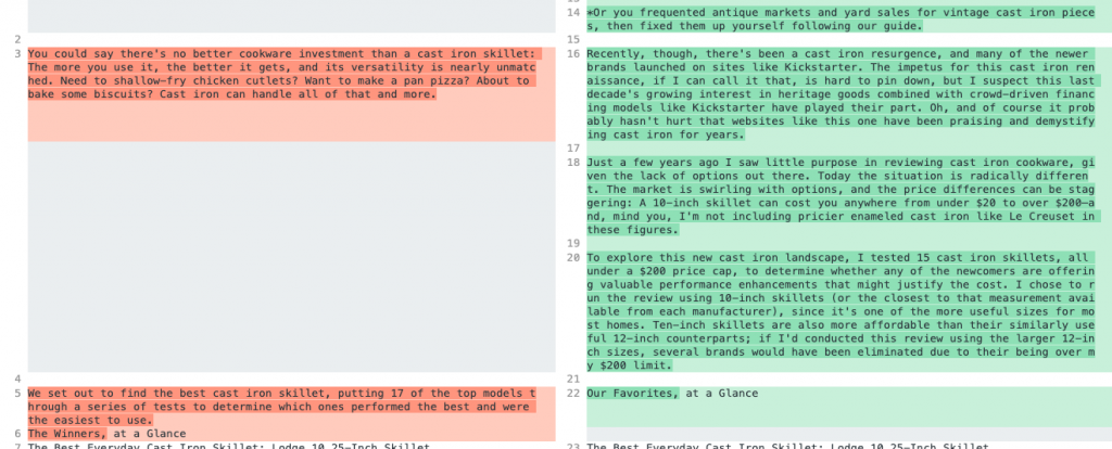 Wayback Machine - Công cụ Diffchecker  